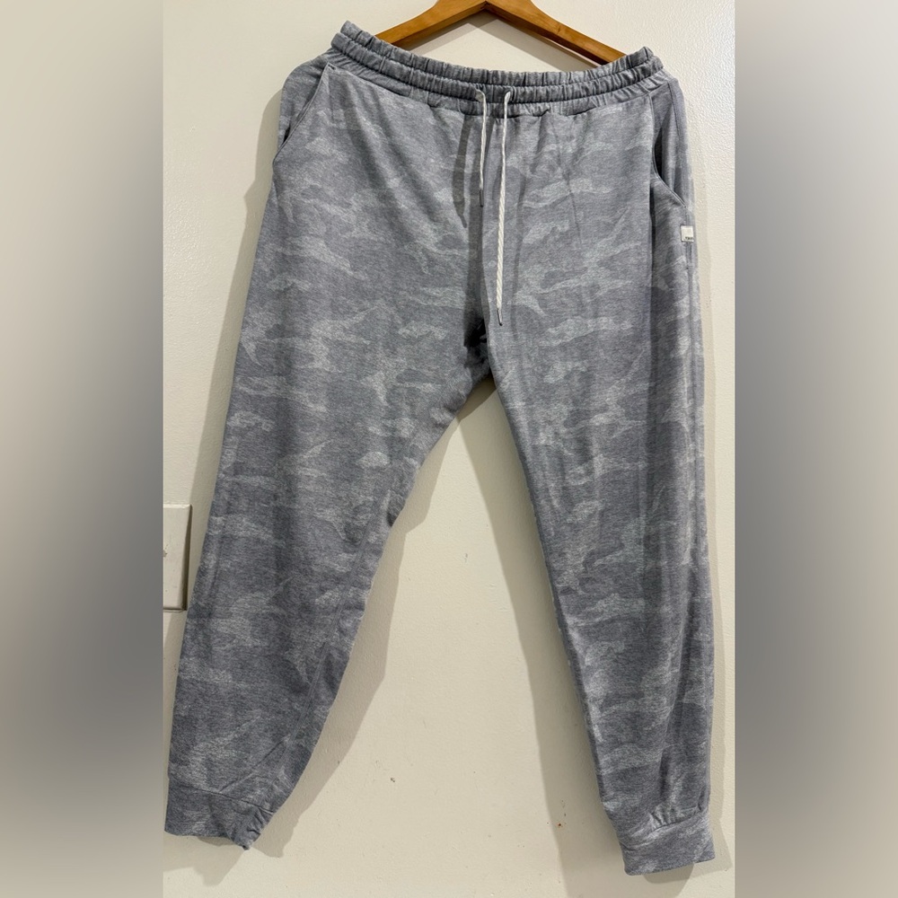 Vuori Light Gray Camo Joggers